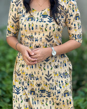 Load image into Gallery viewer, Anokhi Kalamkari Heritage Kurti