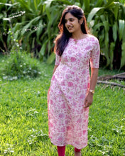 Load image into Gallery viewer, Diya Rose Luxe Cotton Kurti