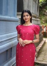 Load image into Gallery viewer, Pink Blossom Cotton Kurti