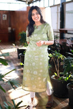 Load image into Gallery viewer, Pista Green Kurti