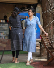 Load image into Gallery viewer, Diya Printed Cotton Top Kurti
