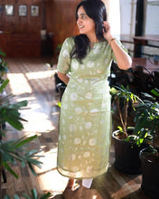 Load image into Gallery viewer, Pista Green Kurti
